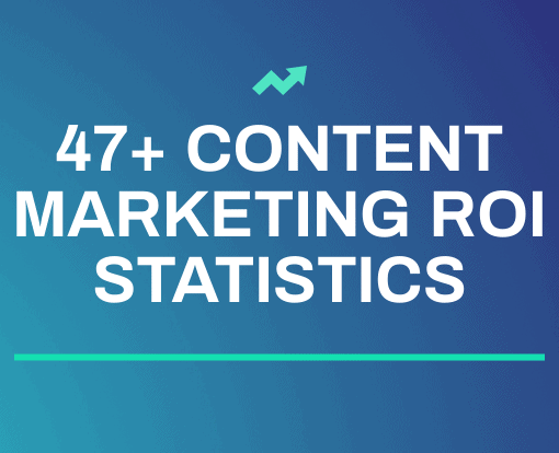 content marketing roi statistics