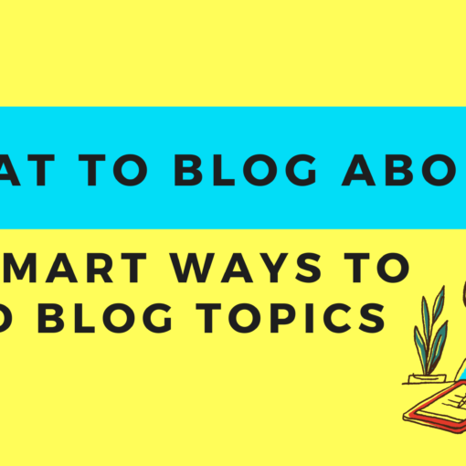 what to blog about