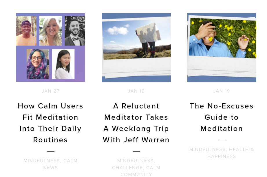 blog content example